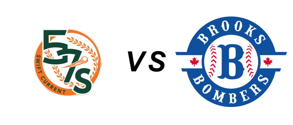 Swift Current 57's vs Brooks Bombers