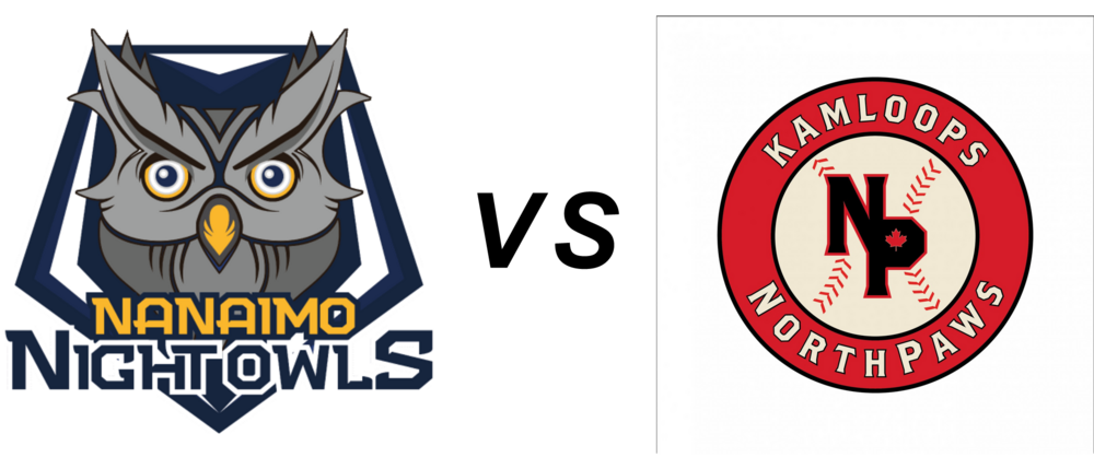 Nanaimo NightOwls vs Kamloops NorthPaws