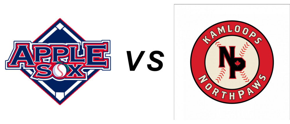 Wenatchee AppleSox vs Kamloops NorthPaws