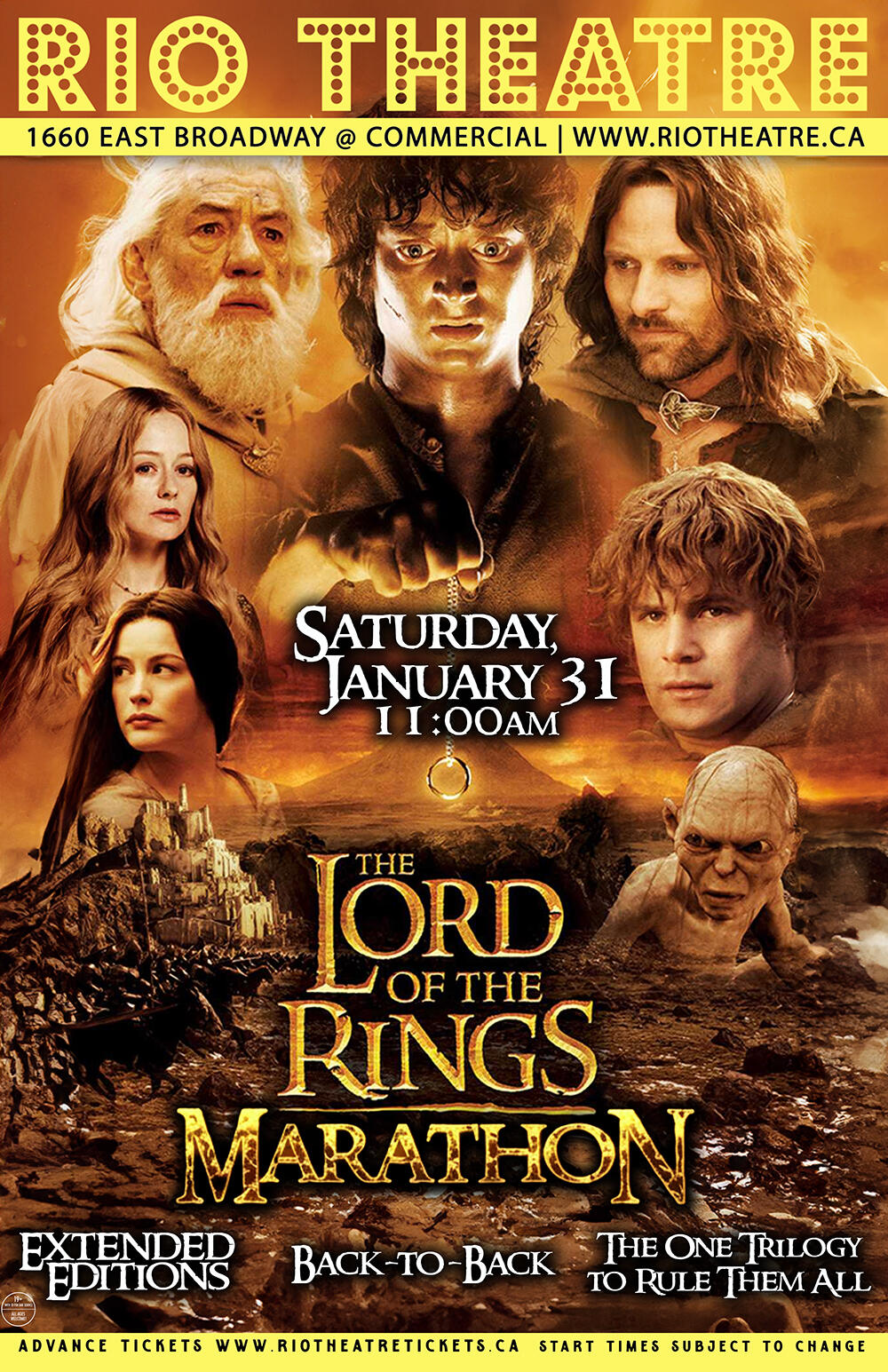 The Lord of the Rings: Trilogy Marathon (Extended Editions!)