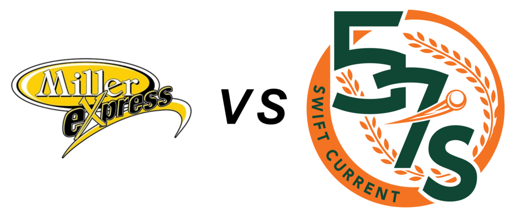 Moose Jaw Miller Express vs Swift Current 57's