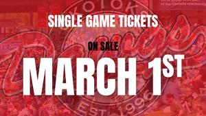 DAWGS SINGLE GAME TICKETS ON SALE MARCH 1ST