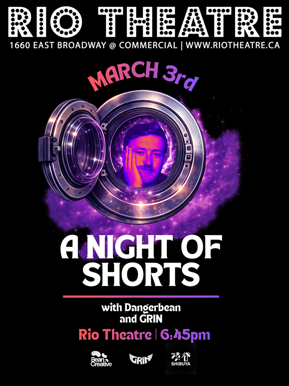 A Night of Shorts - with Dangerbean and GRIN (With Q&A)
