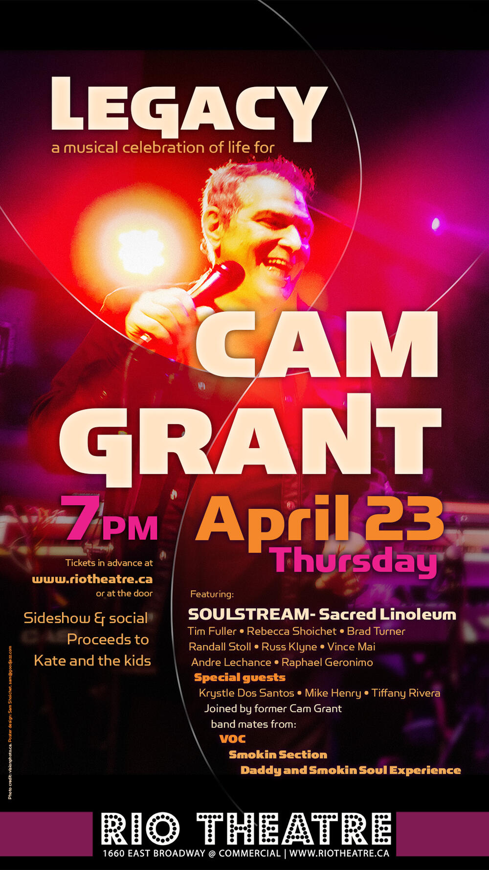 Legacy: A Celebration of Life for Cam Grant