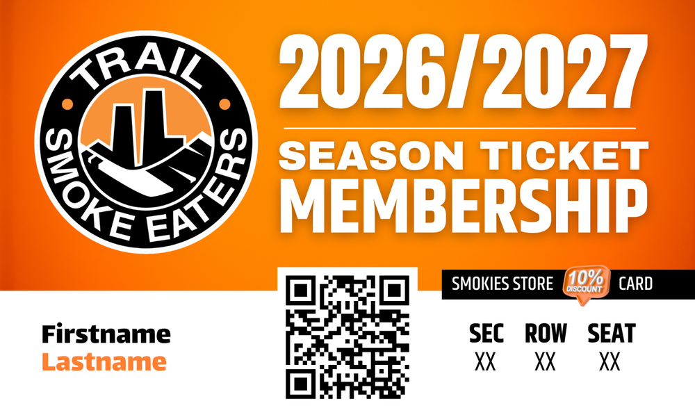 Trail Smoke Eaters 2026-27 Season Tickets   