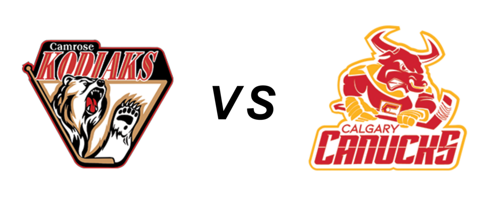 Camrose Kodiaks vs Calgary Canucks 