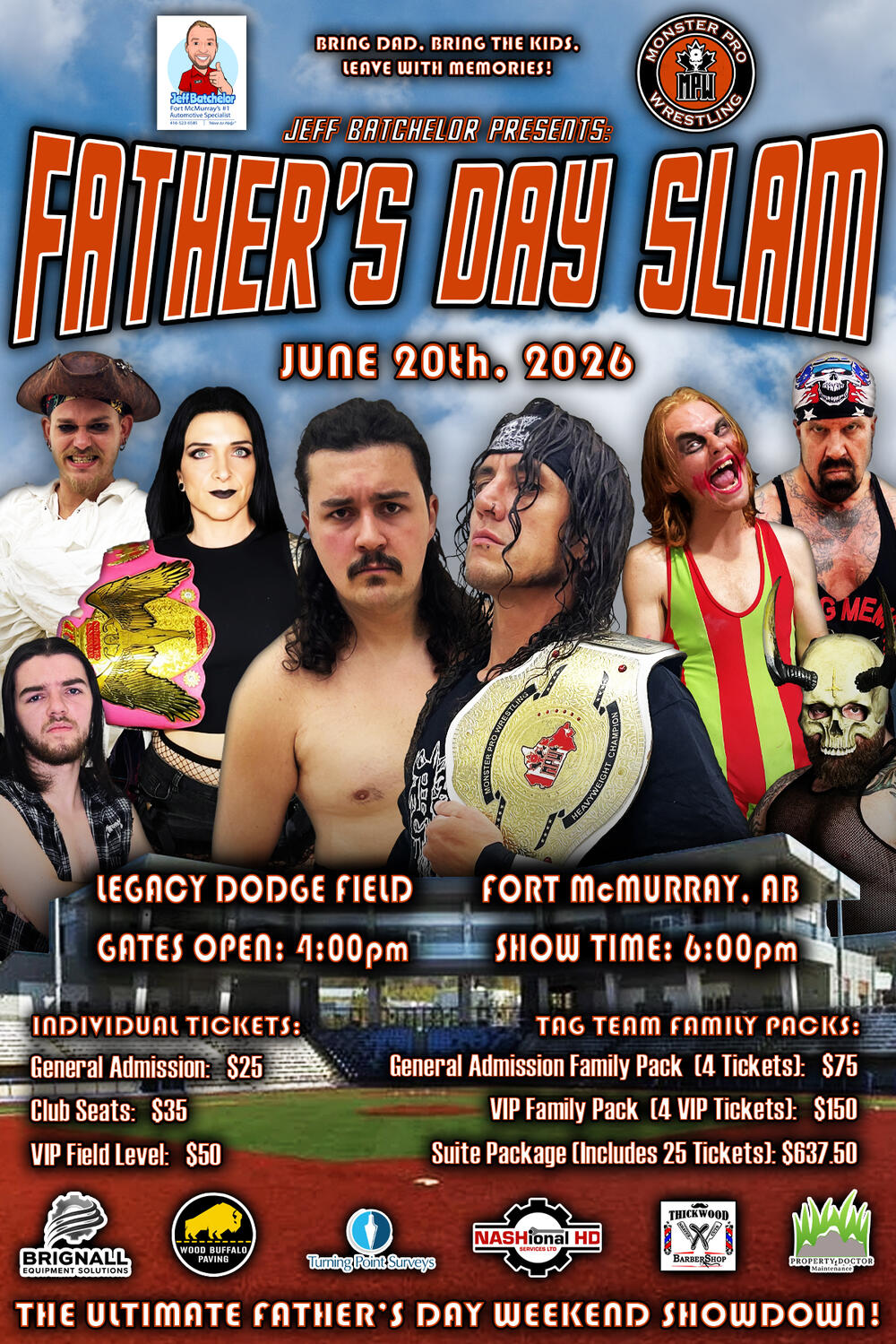 Jeff Batchelor Presents: Fathers Day Slam