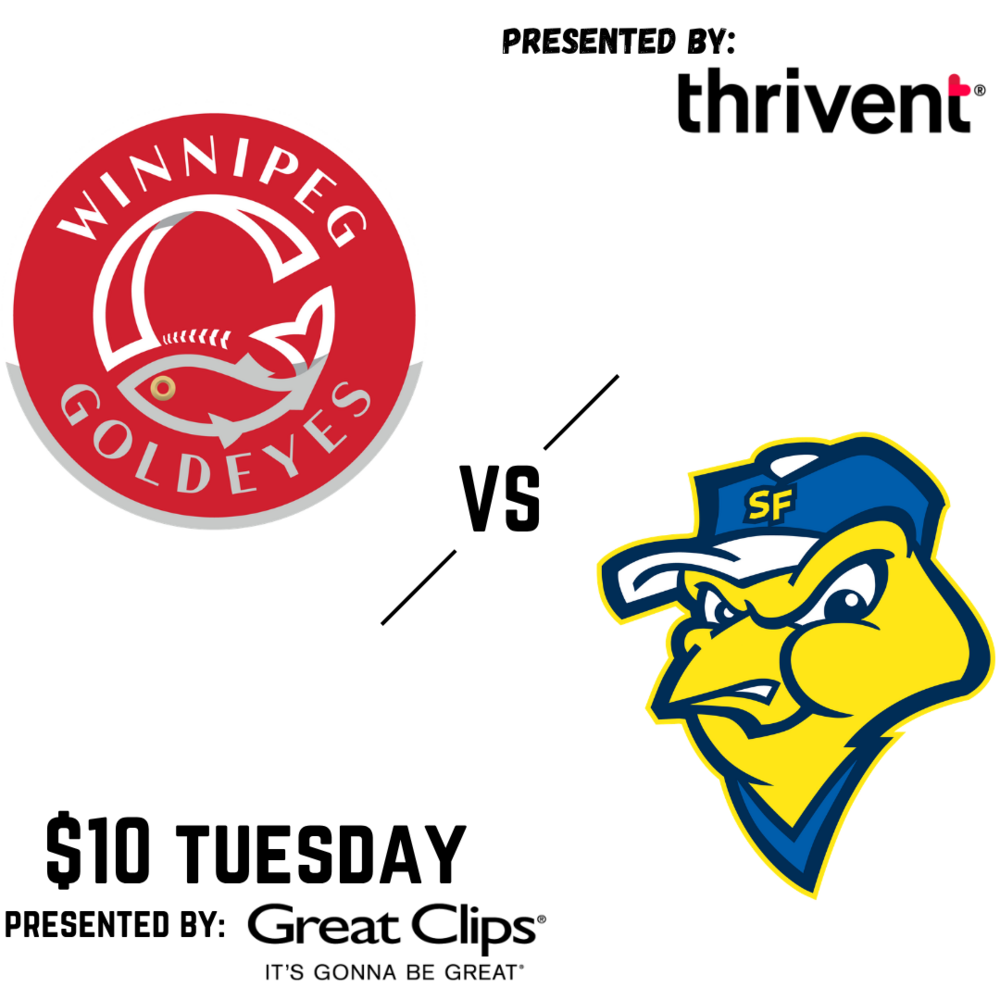 Winnipeg Goldeyes vs Sioux Falls Canaries