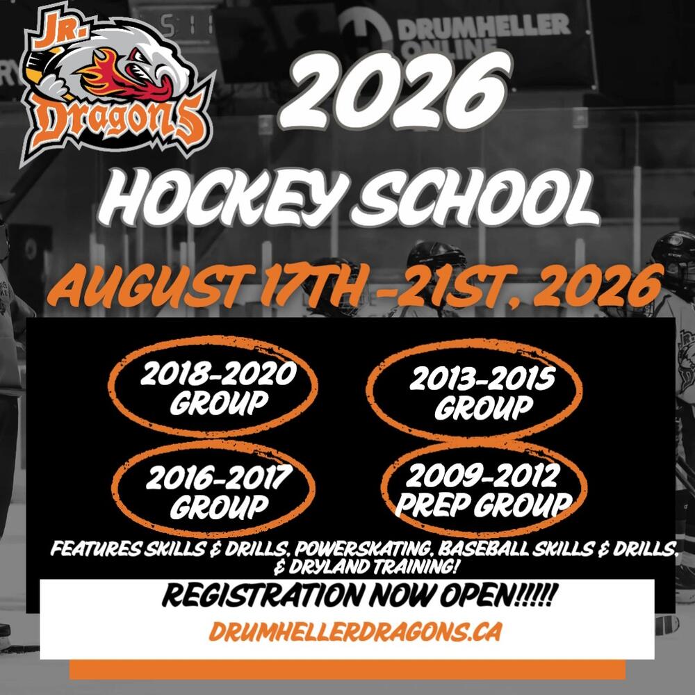 2026 DRUMHELLER DRAGONS SUMMER HOCKEY SCHOOL