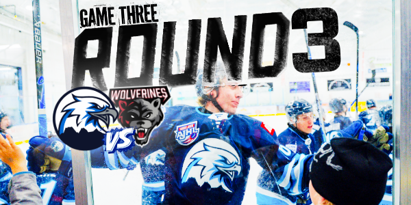 Whitecourt Wolverines vs Canmore Eagles - PLAYOFF GAME #3 ROUND 3 