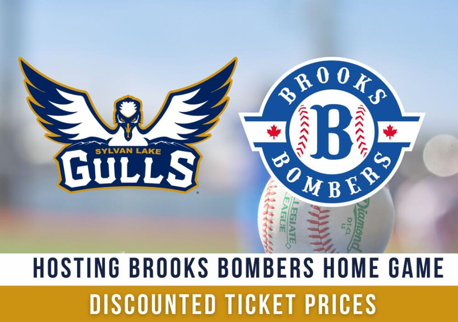 Sylvan Lake Gulls @ Brooks Bombers (Bombers Home Game in Sylvan Lake)