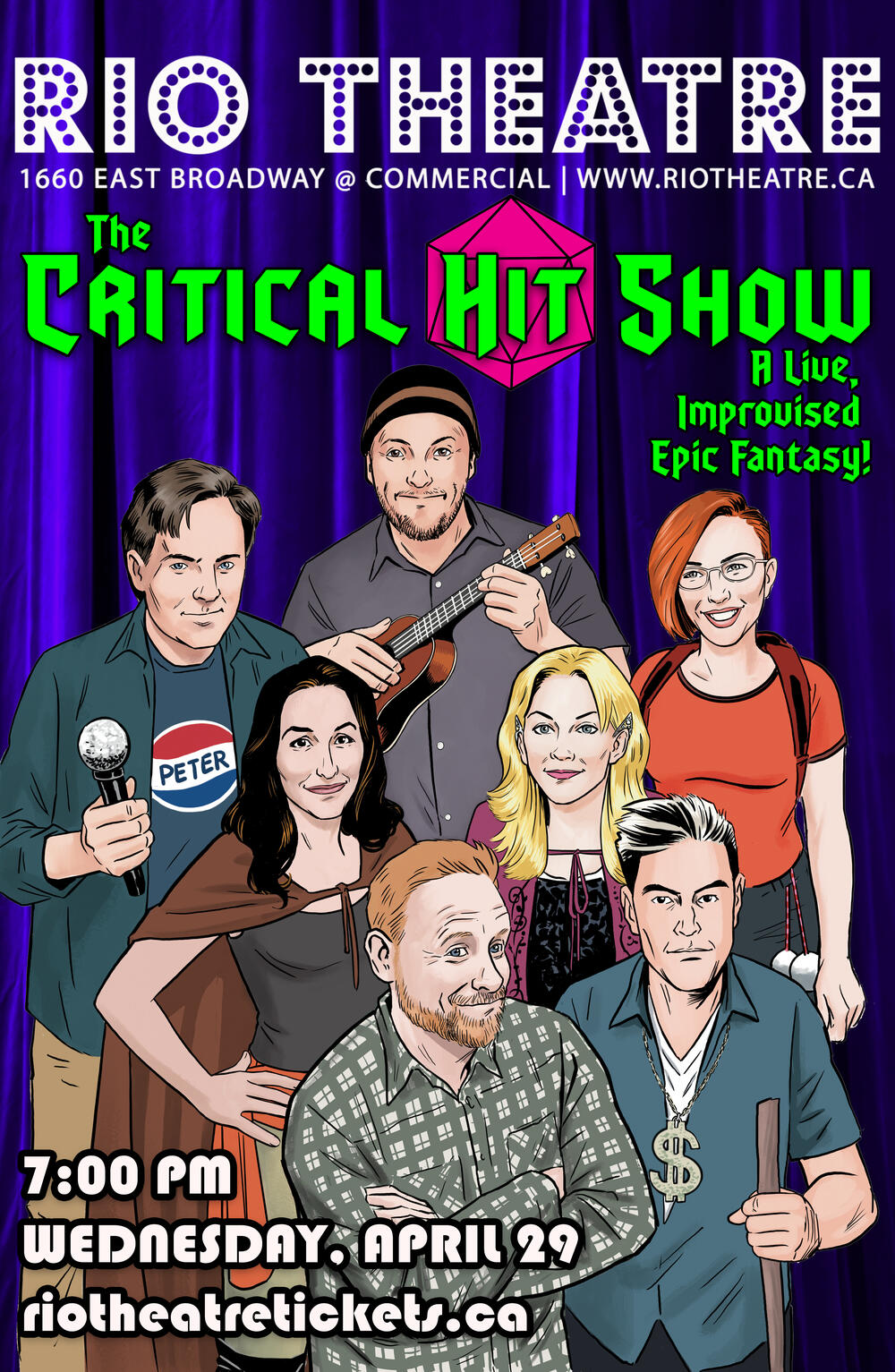 The Critical Hit Show: A #DNDLive Improvised Epic Fantasy