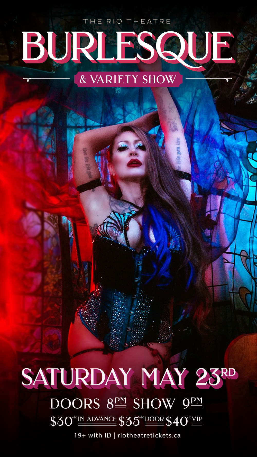The Rio Theatre Burlesque & Variety Show - May Edition