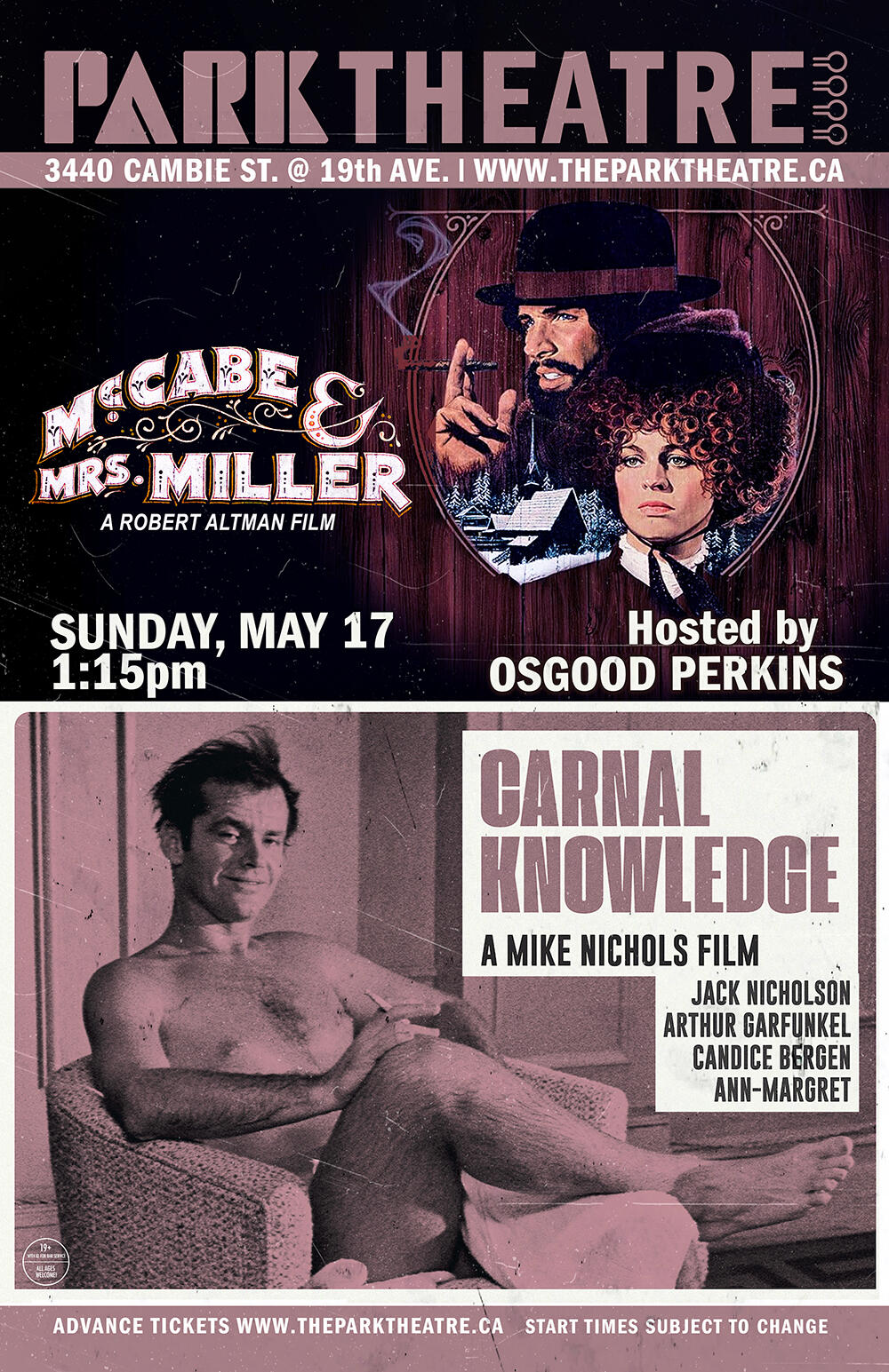 McCabe & Mrs. Miller (55th Anniversary Screening - Hosted by Oz Perkins)