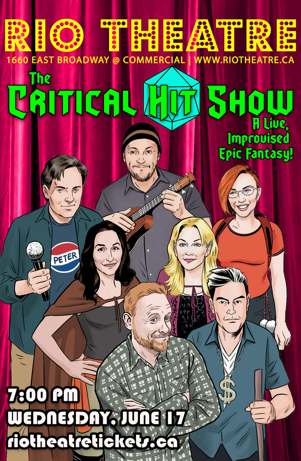 The Critical Hit Show: A #DNDLive Improvised Epic Fantasy 