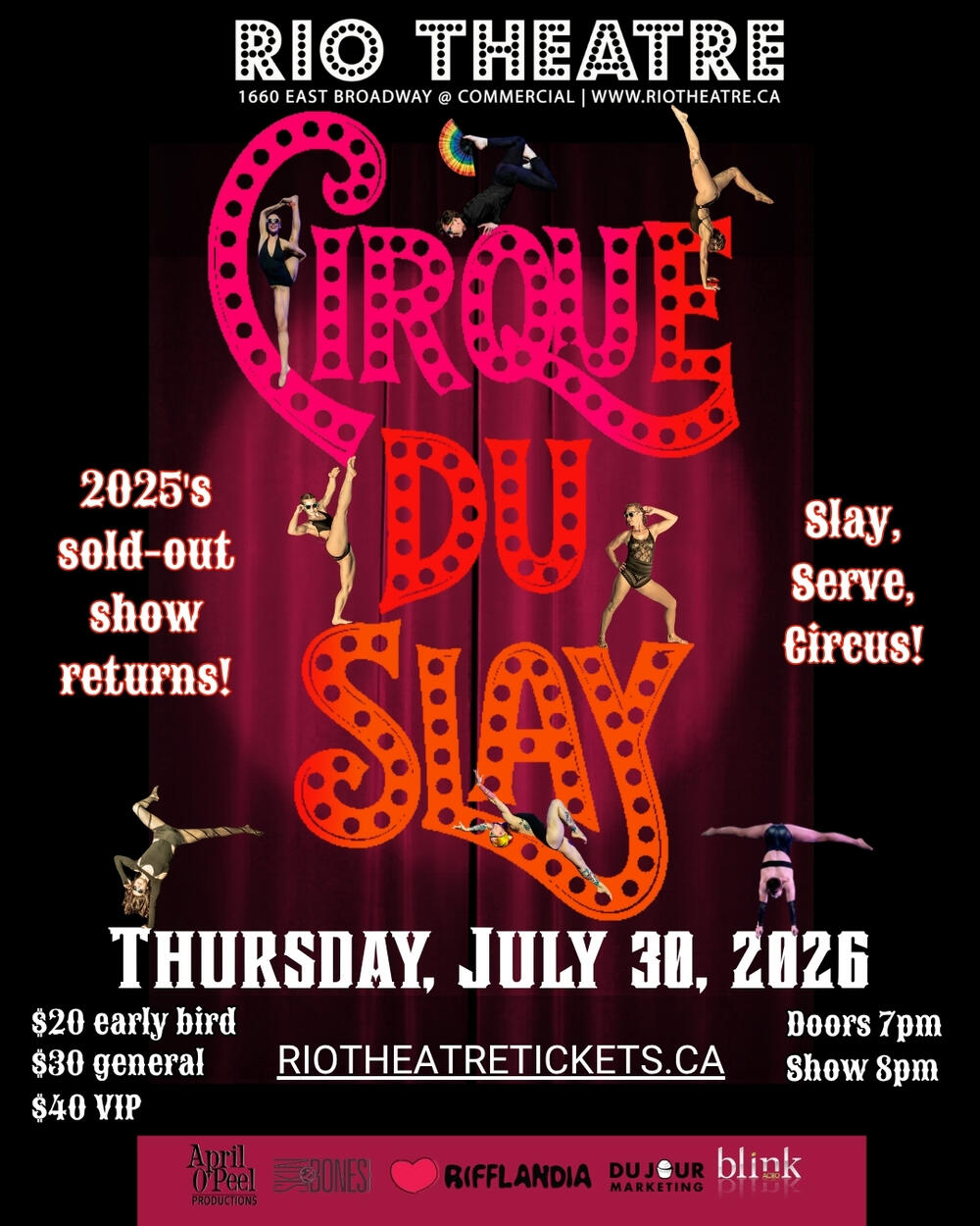 Cirque Du Slay - A Queer Circus Spectacle
