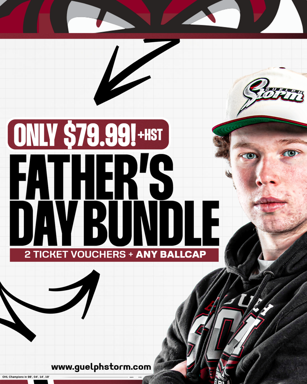 2026 GUELPH STORM FATHER'S DAY OFFER 