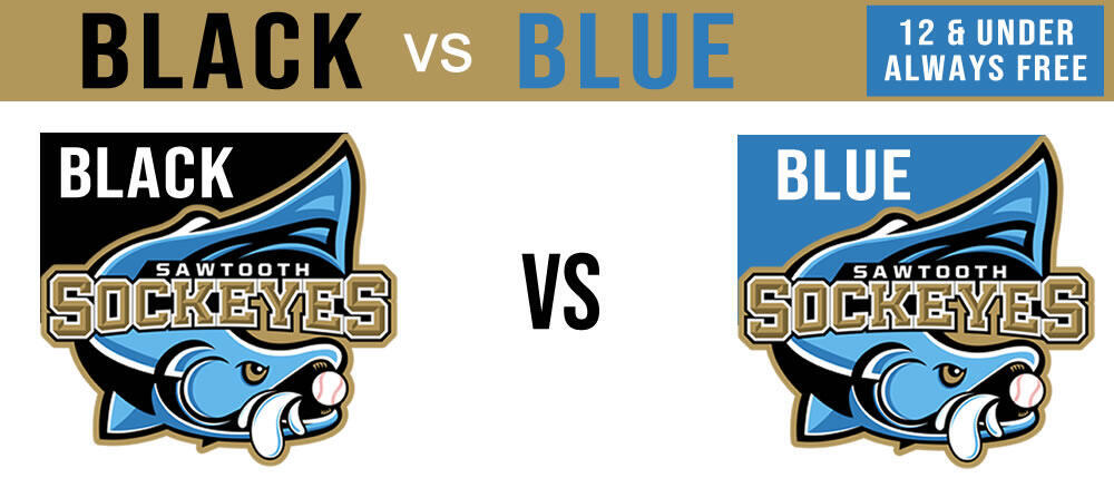 Sawtooth Sockeyes Black vs Sawtooth Sockeyes Blue