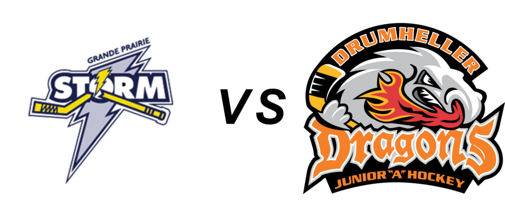 Grand Prairie Storm vs Drumheller Dragons