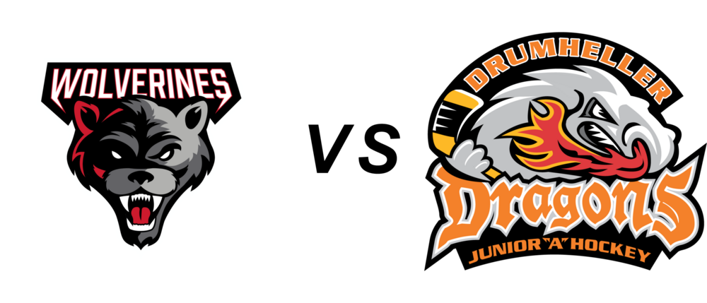 Whitecourt Wolverines vs Drumheller Dragons