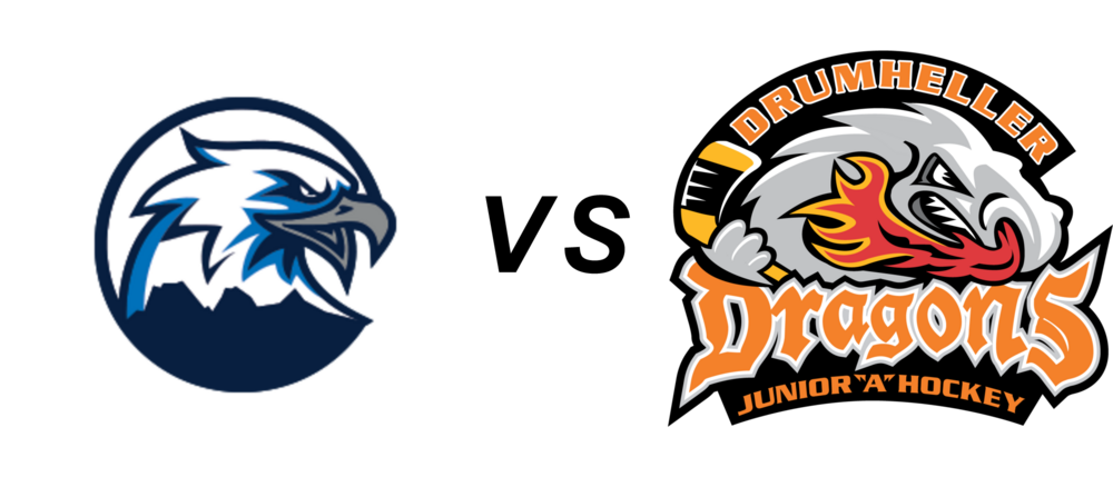 Canmore Eagles vs Drumheller Dragons