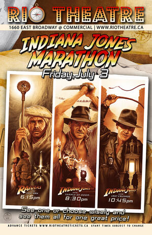 Raiders of the Lost Ark + Marathon Pass