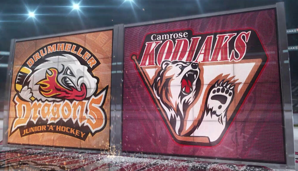 Drumheller Dragons vs Camrose Kodiaks