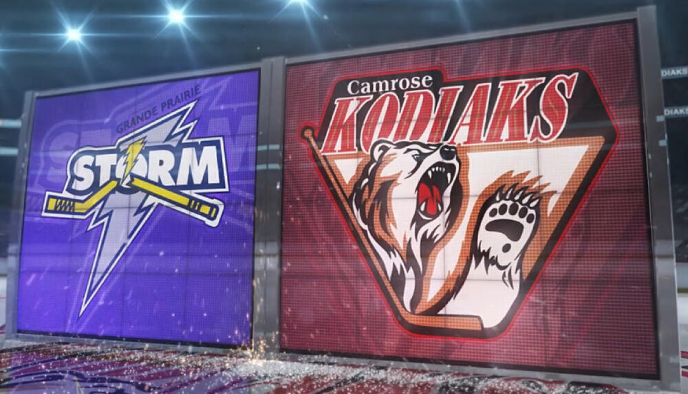 Grande Prairie Storm vs Camrose Kodiaks 