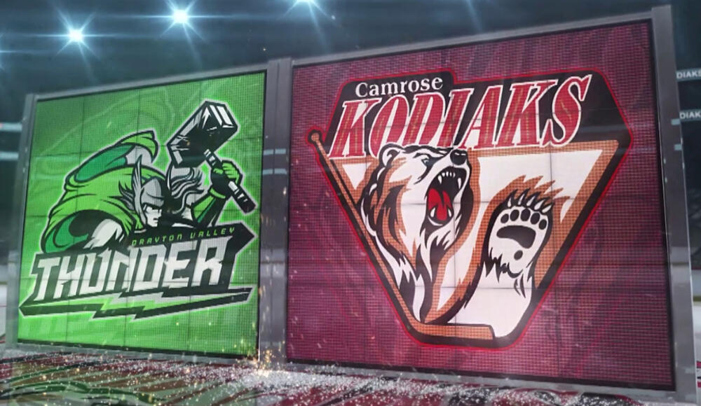Drayton Valley Thunder vs Camrose Kodiaks  