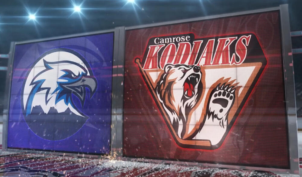 Canmore Eagles  vs Camrose Kodiaks