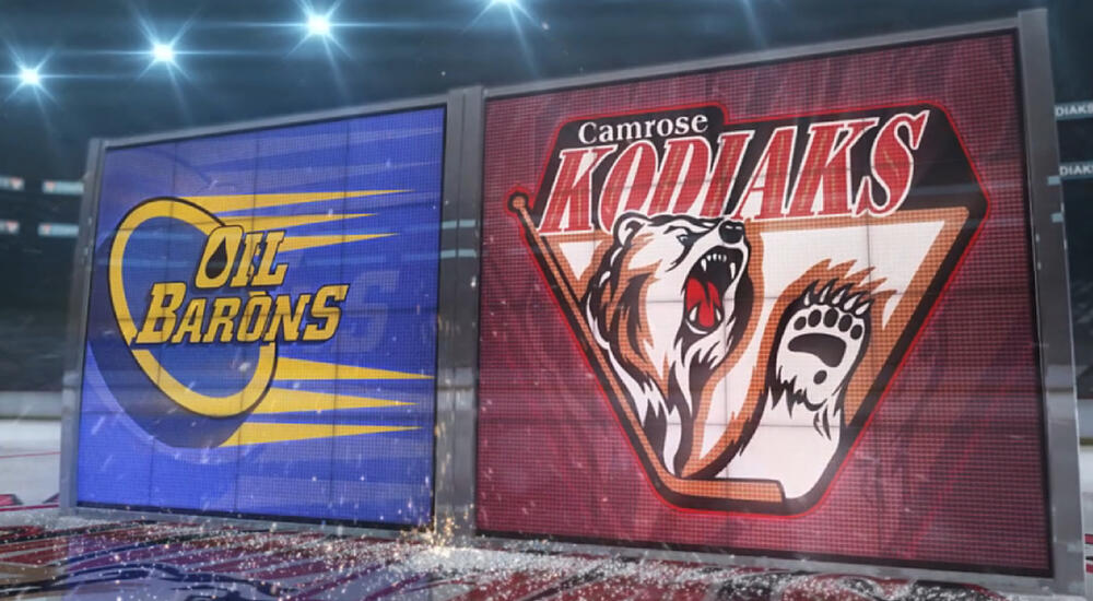 Fort McMurray Oil Barons vs Camrose Kodiaks  