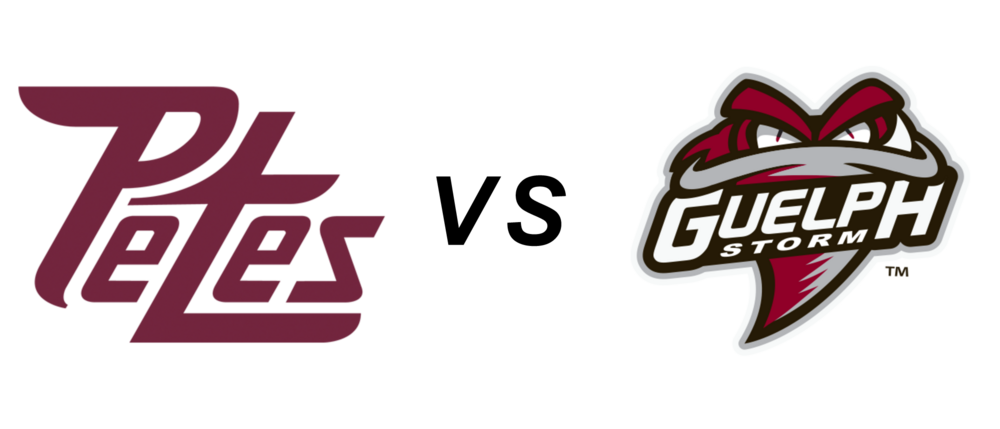 Peterborough Petes at Guelph Storm