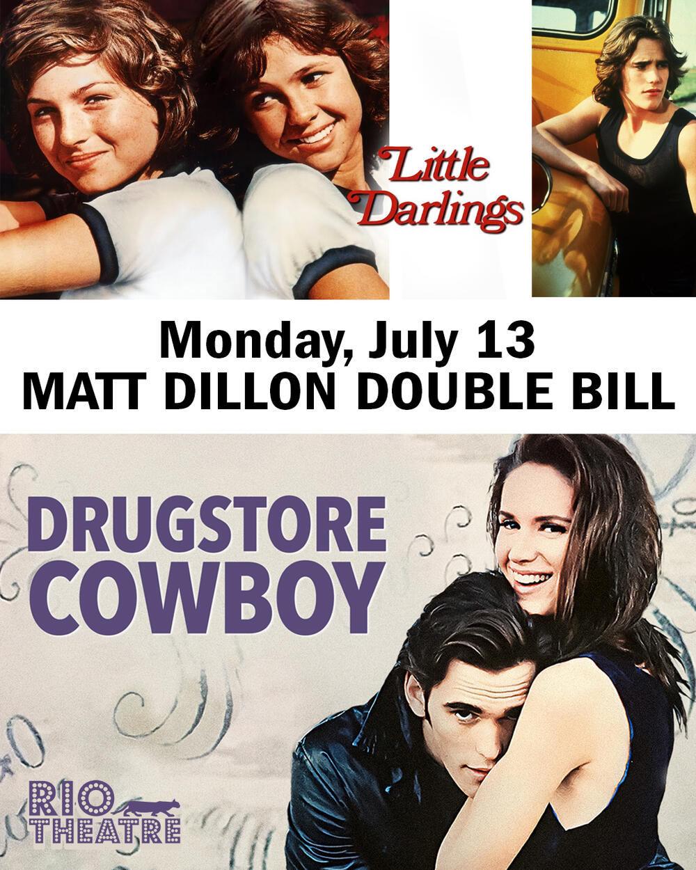 Little Darlings (4k Restoration) and Dillon Double Bill