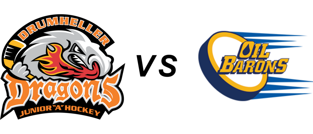 Drumheller Dragons vs Fort McMurray Oil Barons
