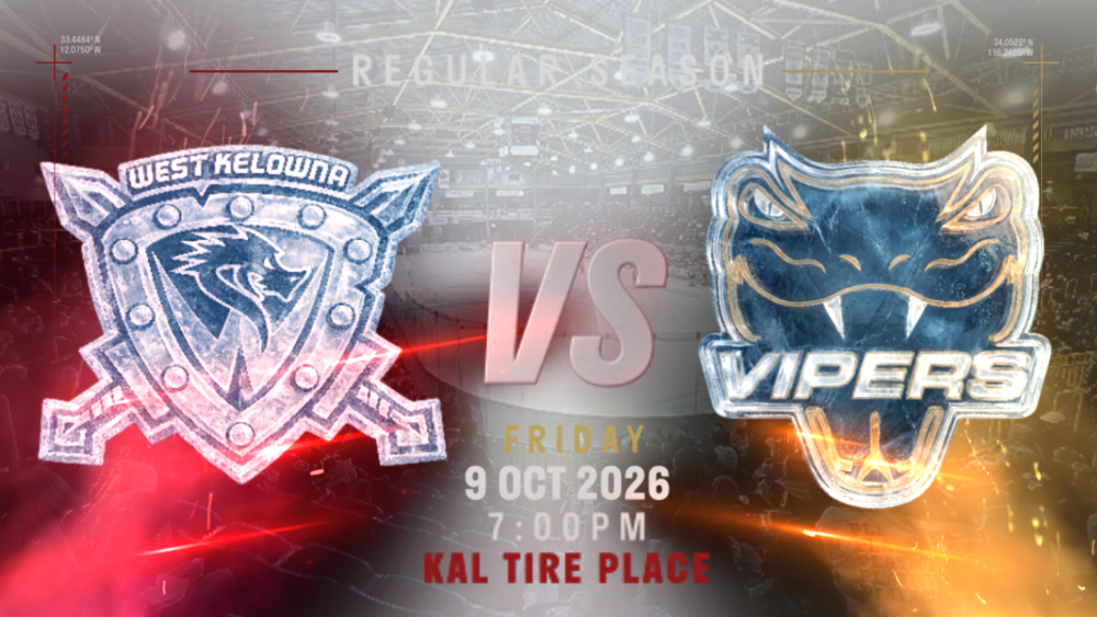 West Kelowna Warriors vs Vernon Vipers