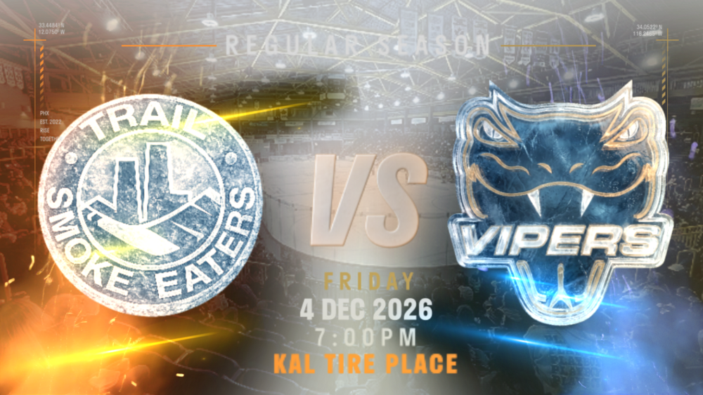 Trail Smoke Eaters vs Vernon Vipers