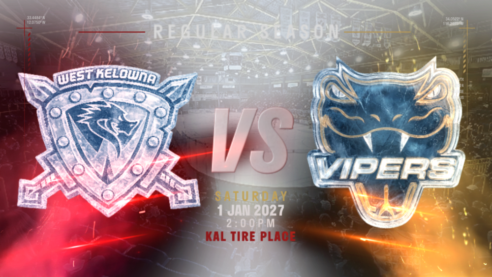 West Kelowna Warriors vs Vernon Vipers