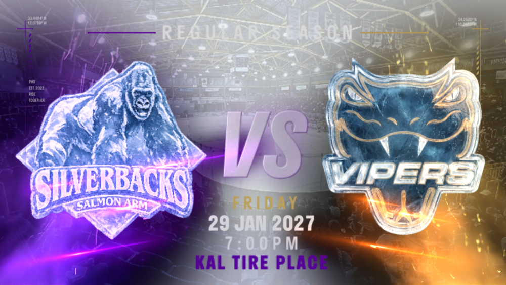 Salmon Arm Silverbacks vs Vernon Vipers