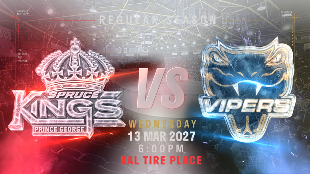Prince George Spruce Kings vs Vernon Vipers