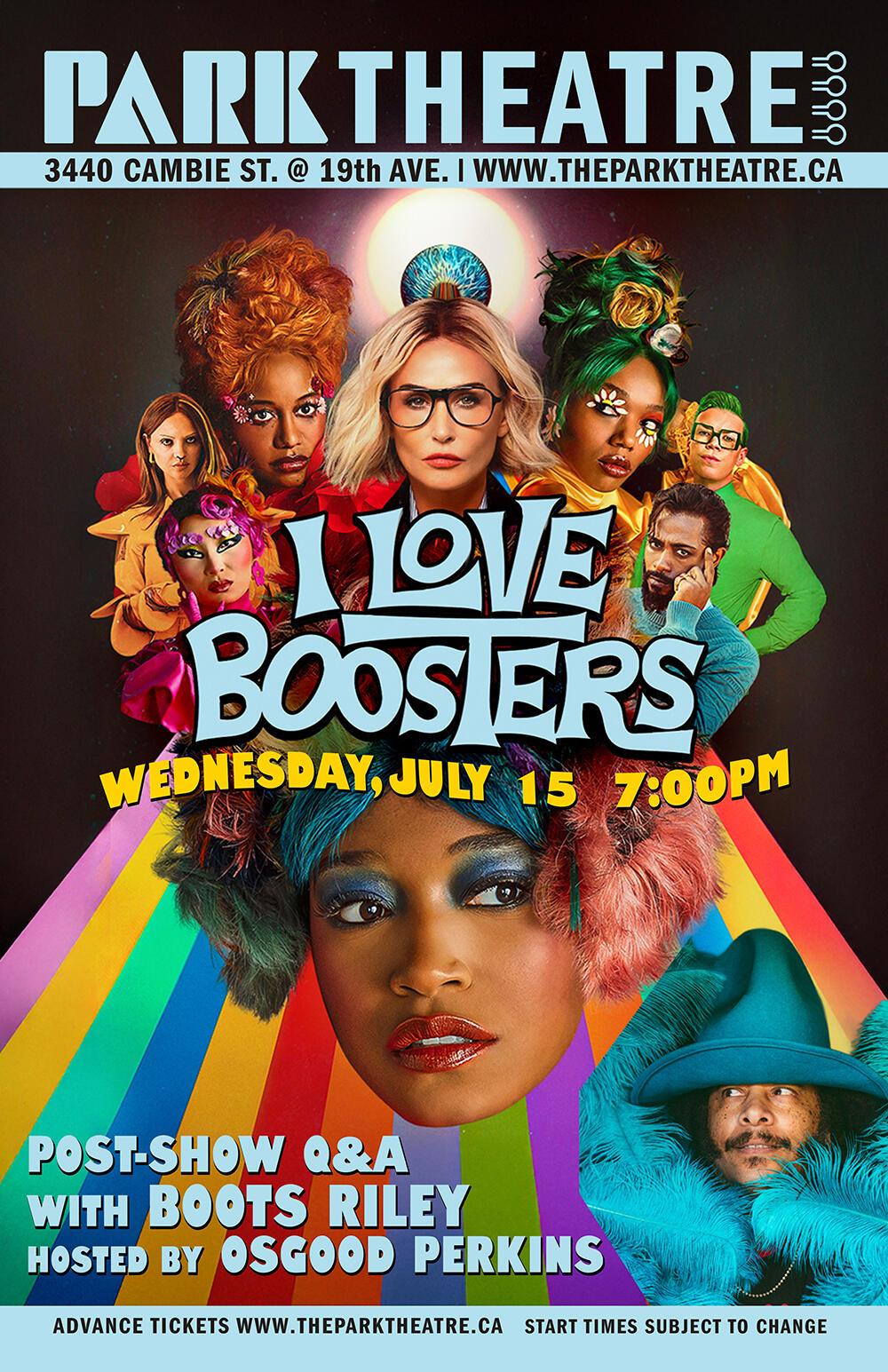 I Love Boosters: In Conversation with Boots Riley & Osgood Perkins