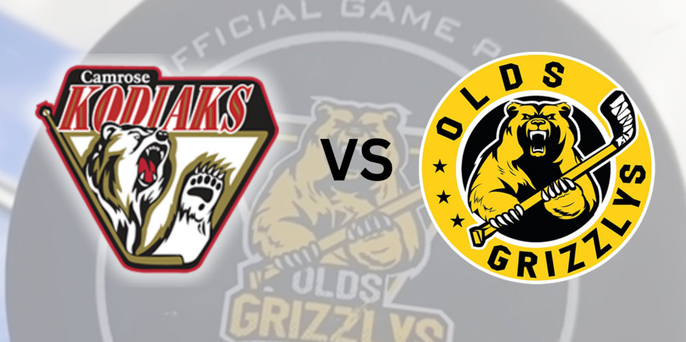 Olds Grizzlys VS Camrose Kodiaks