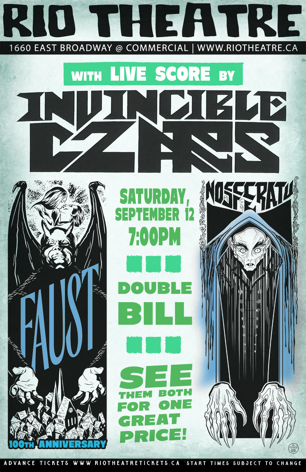 Nosferatu: Silent Sinema with the Invincible Czars