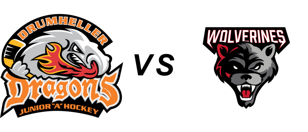 Whitecourt Wolverines vs Drumheller Dragons