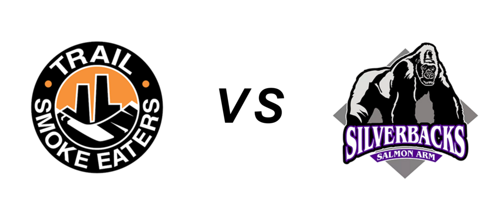 Trail Smoke Eaters vs Salmon Arm Silverbacks