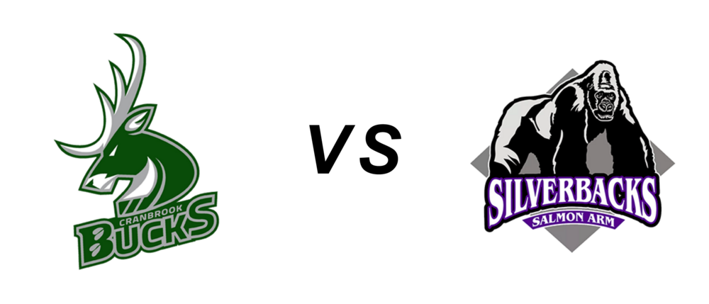 Cranbrook Bucks vs Salmon Arm Silverbacks