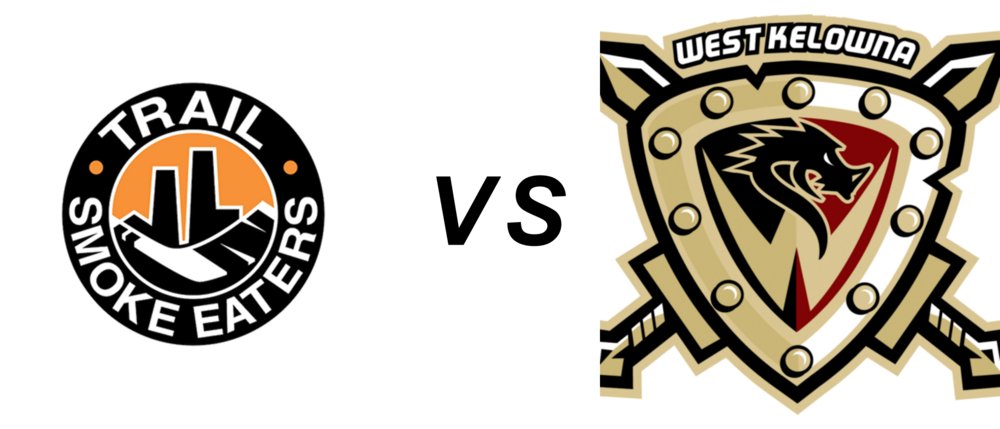 Trail Smoke Eaters vs West Kelowna Warriors