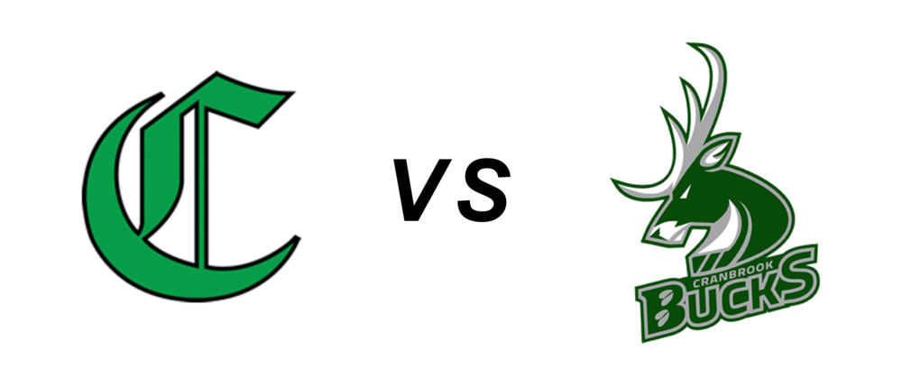 Sherwood Park Crusaders vs Cranbrook Bucks
