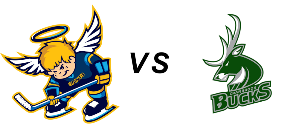Spruce Grove Saints vs Cranbrook Bucks