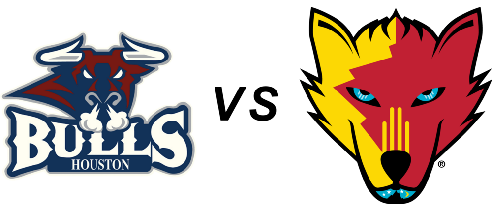 Houston Bulls vs New Mexico Ice Wolves
