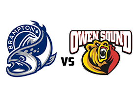 Pre Season: Brampton Steelheads vs Owen Sound Attack  